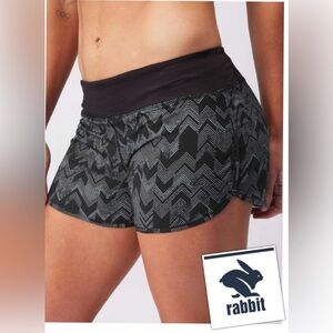 Rabbit Hopper Running Shorts 2.5” Women’s Small- rabbitMESH Chaff+Scratch Free